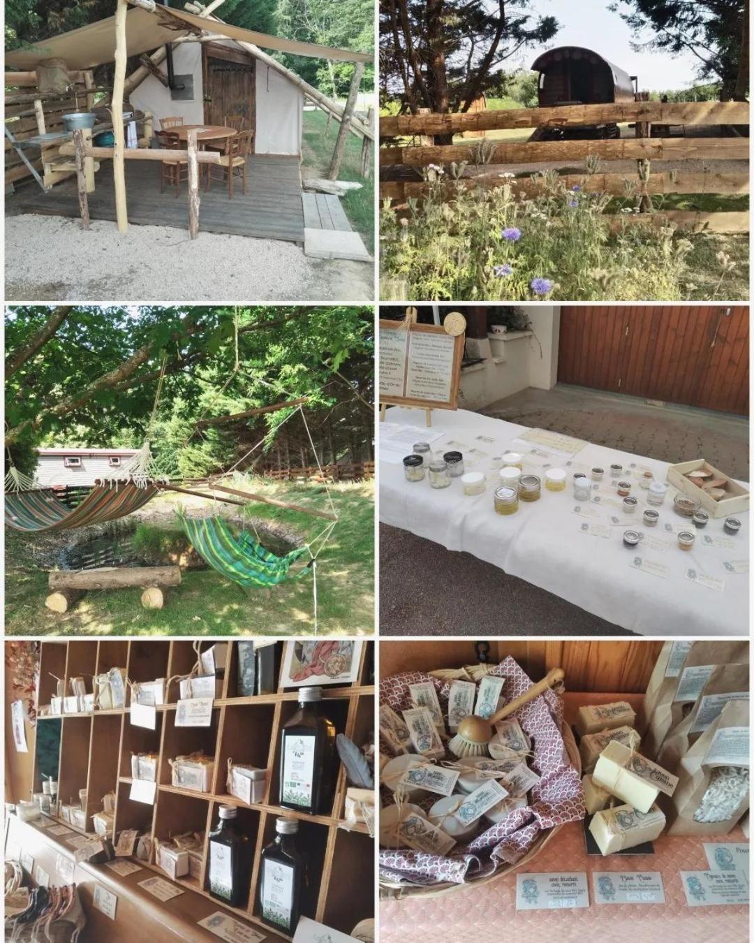 Tente Trappeur Ada, Au Jardin De La Vouivre Saint-Vincent-en-Bresse Ngoại thất bức ảnh